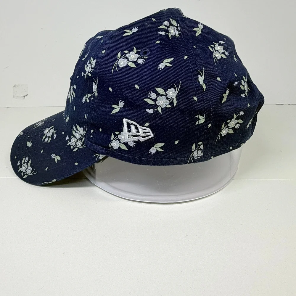 Dallas Cowboys Floral New Era Hat Youth Navy Blue Star Logo Adjustable Cap